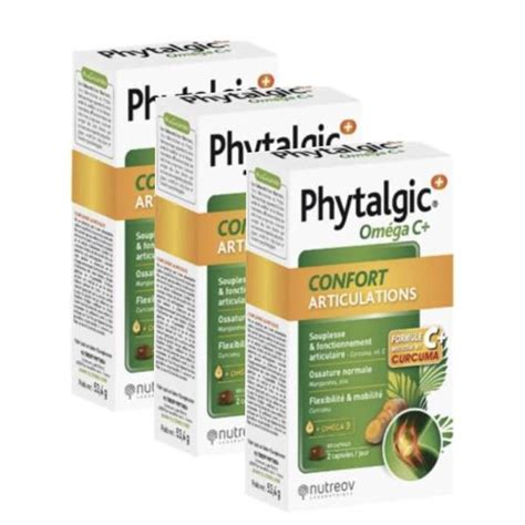 NUTREOV Phytalgic oméga C confort articulations 3x60 capsules