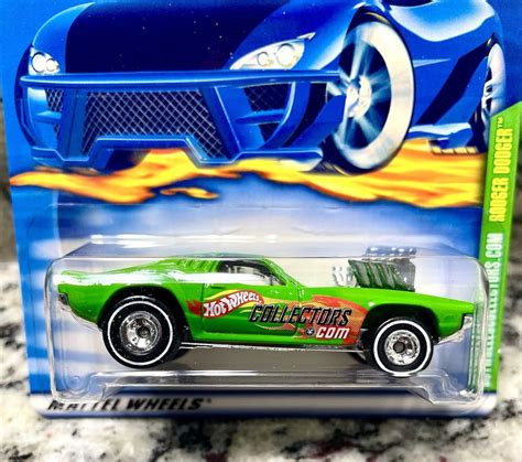 Hot Wheels Hot Wheels Collectors Rodger Dodger Green Ebay