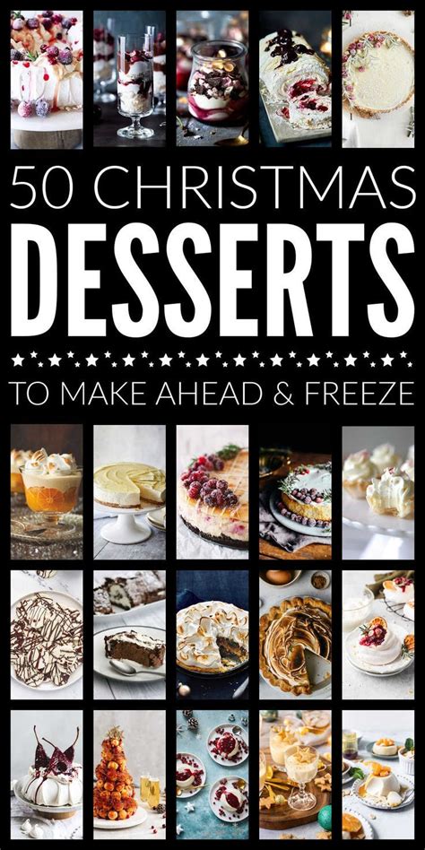 Christmas Desserts You Make Ahead Freeze Light Christmas Dessert