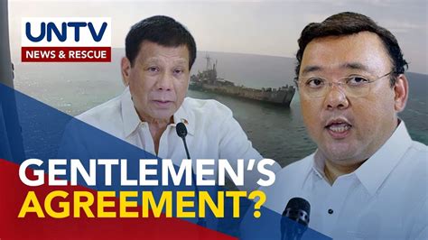 Former Spokesperson Confirms Ph China Deal On Ayungin Shoal Under Ex Prrd Youtube