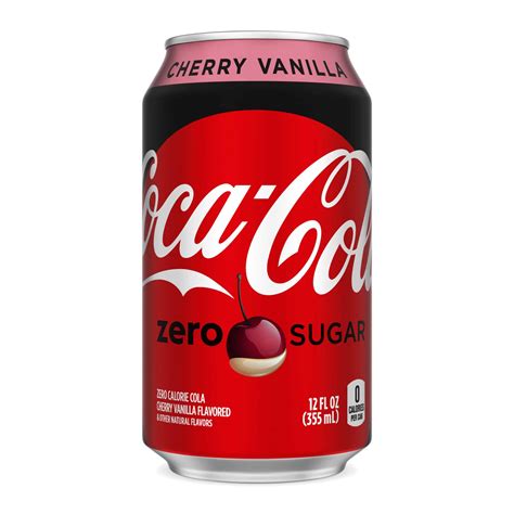 Coca Cola Cherry Vanilla Zero Sugar Kits Smoke Snack World