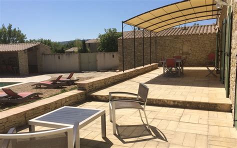 La Terrasse Vue De La Chambre Parentale Les Mazets De Provence