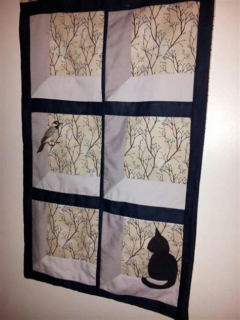 Attic Window Block My First Wall Hanging Finished May 2014 Attic Window Quilts Quilted