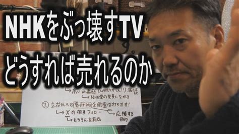 【立花孝志】nhkをぶっ壊すtv どうやったら売れるのか 将来の総理候補！？注目の政治家はこの人！