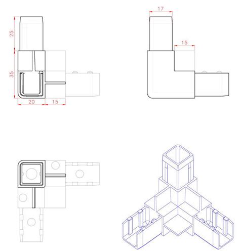 Connecteur De Tube D Angle A Arosio F Lli Srl Carr En