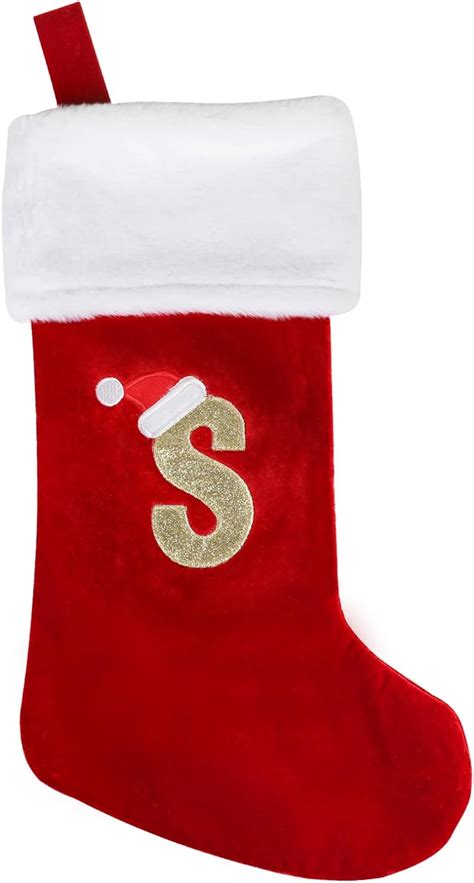 Amazon Derayee Monogrammed Christmas Stockings With Letters