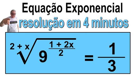 Grings ⚡ EquaÇÃo Exponencial Resolução Rápida Omatematicogrings Youtube