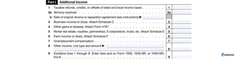 Everything you need to know about IRS Schedule 1 | Ageras | Ageras