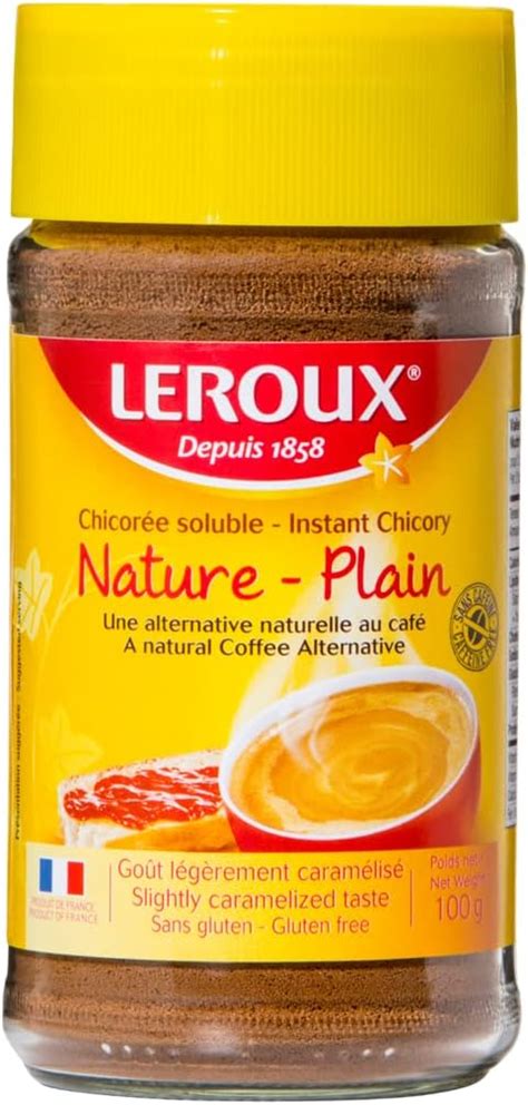 Amazon.com : Leroux Regular Instant Chicory 7oz/200g : Grocery ...