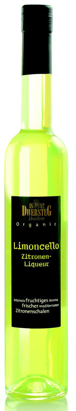 Destillerie Dwersteg Limoncello Zitronen Bio Liqueur 33 Vol 0 5l