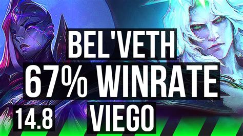 BEL VETH Vs VIEGO JGL 13 1 8 67 Winrate Rank 7 Bel Veth