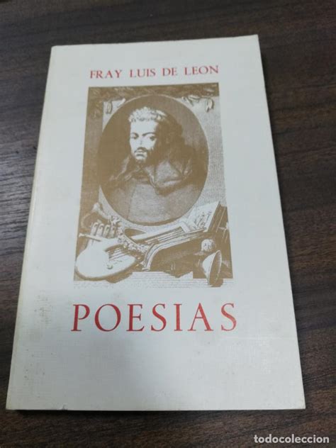 fray luis de leon poesias 1991 Comprar Libros de poesía en