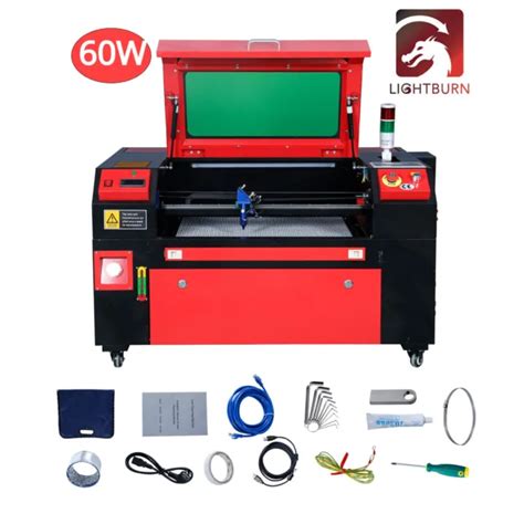 VEVOR GRAVEUR LASER 60W Machine de Gravure Découpe 400x600 mm CO2