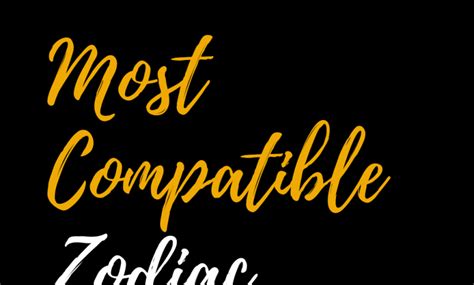 Most Compatible Zodiac Signs – Zodiac Heist