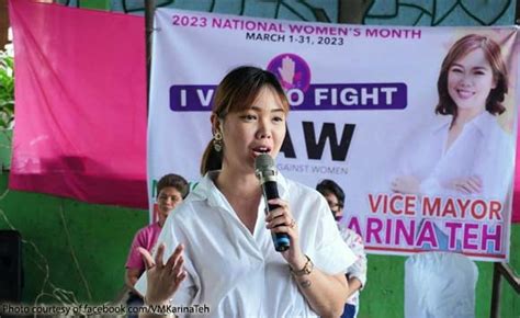 Caloocan Vice Mayor Karina Teh Vows To Fight Violence Against Women