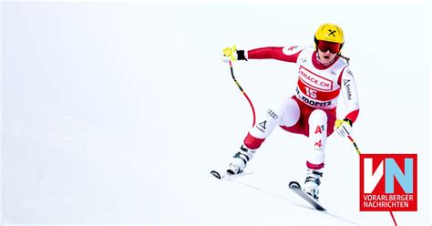 Ortlieb Und R Dler Im Abfahrts Training Vorne Dabei Vorarlberger