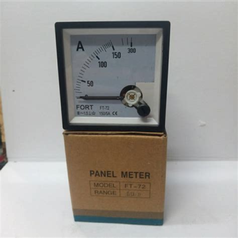 Jual Panel Amper Meter Fort Uk 72x72 220v 50a 100a 150a Jakarta Pusat