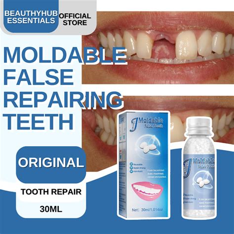 Moldable False Teeth Temporary Tooth Repair Kit Teeth And Gaps Moldable