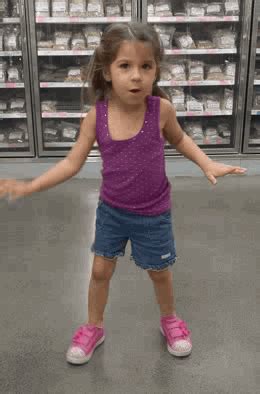 Little Girl Potty Dance