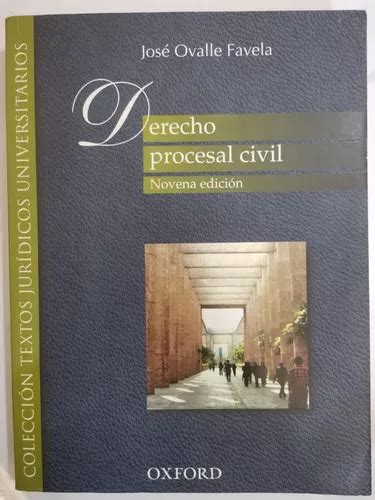 Derecho Procesal Civil Novena Edición De Ovalle Favela José