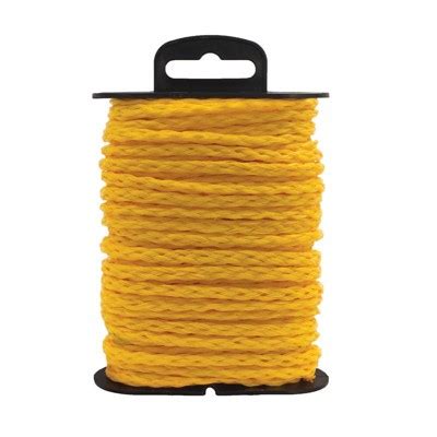 Koch 5 32 In D X 45 Ft L Yellow Hollow Braided Polypropylene Rope