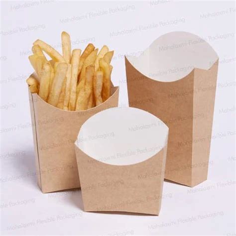 French Fries Packaging - French Fries Box Manufacturer from Ghaziabad