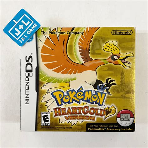 Pokemon Heartgold Version W Pokewalker Nds Nintendo Ds [pre Owned] Pokemon Heart Gold