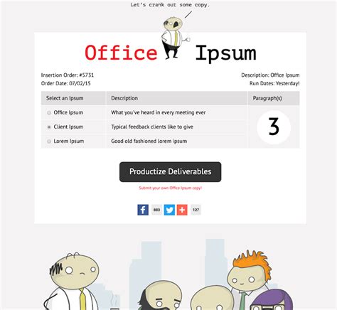 lorem ipsum generators begindot