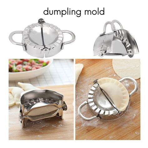 Dumplings Maker Pack Stainless Steel Easy Pie Ravioli Empanadas