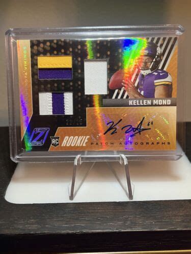 2021 Panini Zenith Rookie Patch Autographs 86 Kellen Mond 25 AU