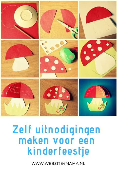 Zelf Uitnodigingen Maken Voor Een Kinderfeestje Crafts Breien Diy