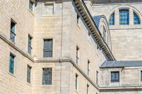 Detal Architektoniczny Królewskiego Miejsca San Lorenzo De El Escorial