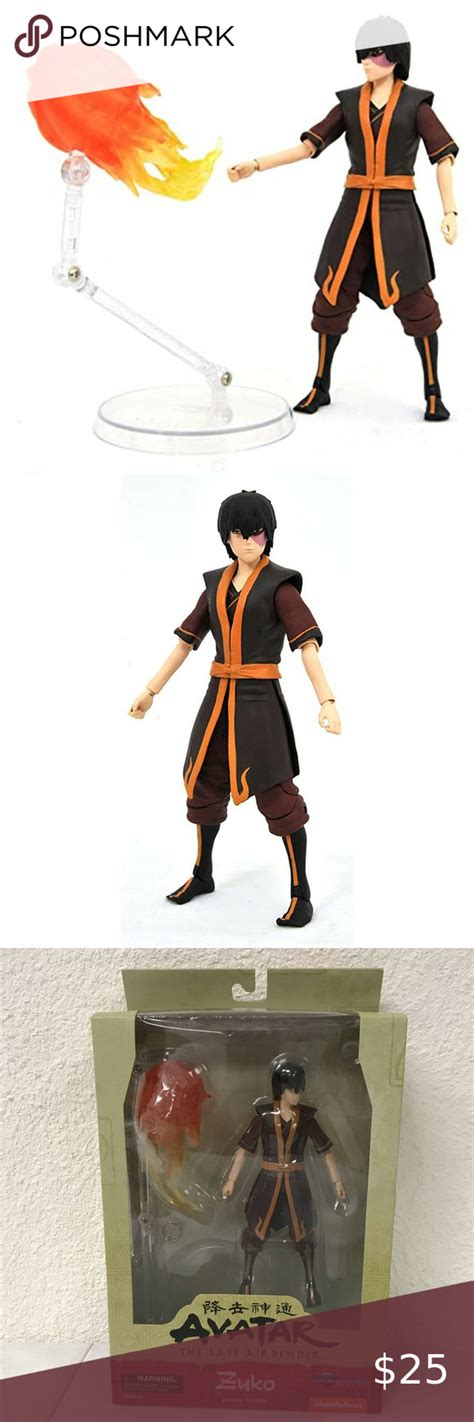 Diamond Select Toys Avatar The Last Airbender Zuko Deluxe Action