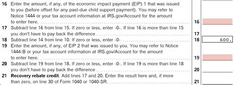 How To Enter Stimulus Payments And Figure The Reco Intuit