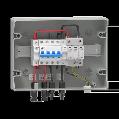 Solar Dc Pv Combiner Box Lsp