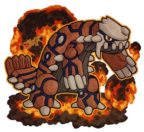 Heatran X Groudon By Haha Tommy On Deviantart