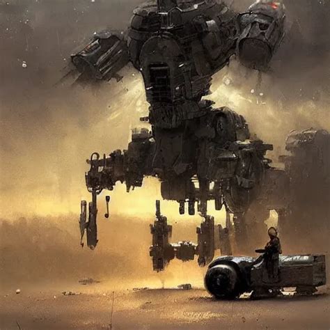 Mech Art By Jakub Rozalski Stable Diffusion