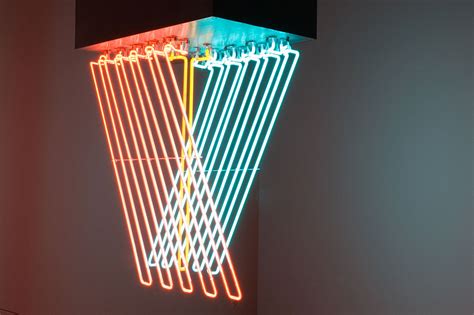 The Neon Sculptures Of Stephen Antonakos The Greek Foundation