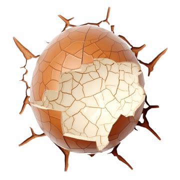 Cracked Easter Egg Lower Part Easter Egg Eggshell Png Transparent