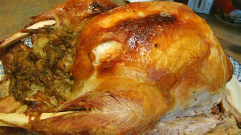 Traditional Roast Stuffed Turkey Recipes recipe