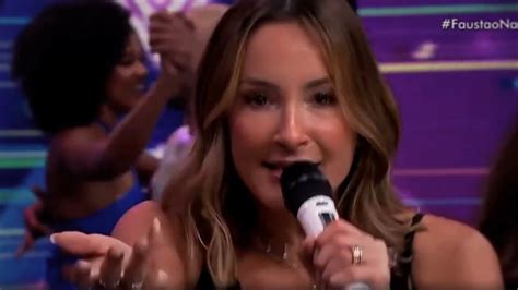 Claudia Leitte Haja Amor Luiz Caldas Faustão Na Band Ao Vivo