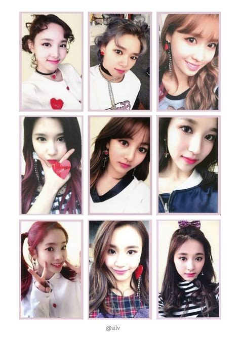 Twicecoaster Line Ver Front Twicecoaster Lane Photocard