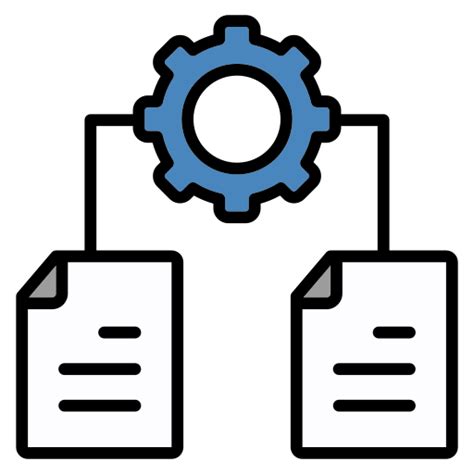 Icono de Integración de datos Generic color lineal color