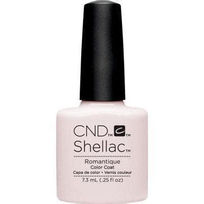 cnd shellac romantique  oz sleek nail