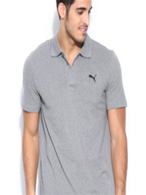 Buy Puma Men Grey Polo T Shirt Tshirts For Men 716559 Myntra