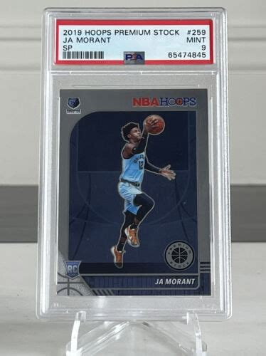 Nba Hoops Ja Morant Rookie Rc Premium Stock Sp Psa Mint