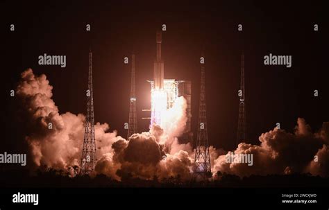 Wenchang Th Jan A Long March Y Carrier Rocket Carrying