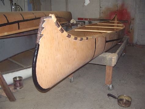 Fiberglass Birchbark Replica Canoes