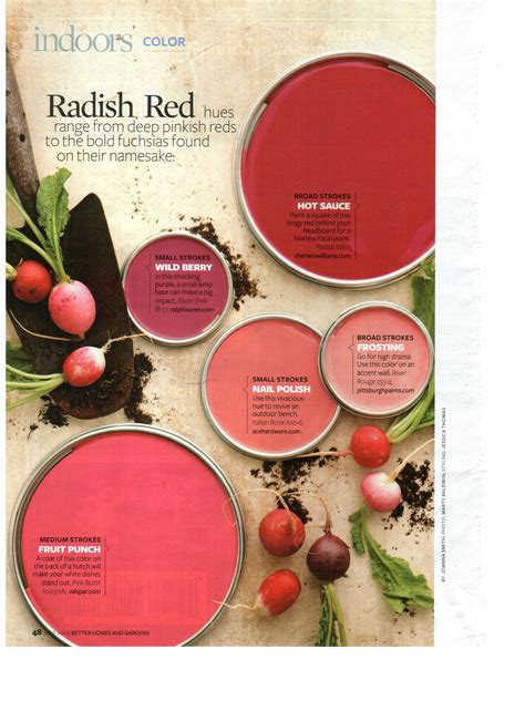 Radish Red Paint Colors Via Nail Polish Is The Color Id Like