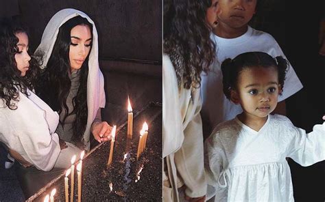 Kim Kardashian And Her Children Get New Names At Armenian Baptism